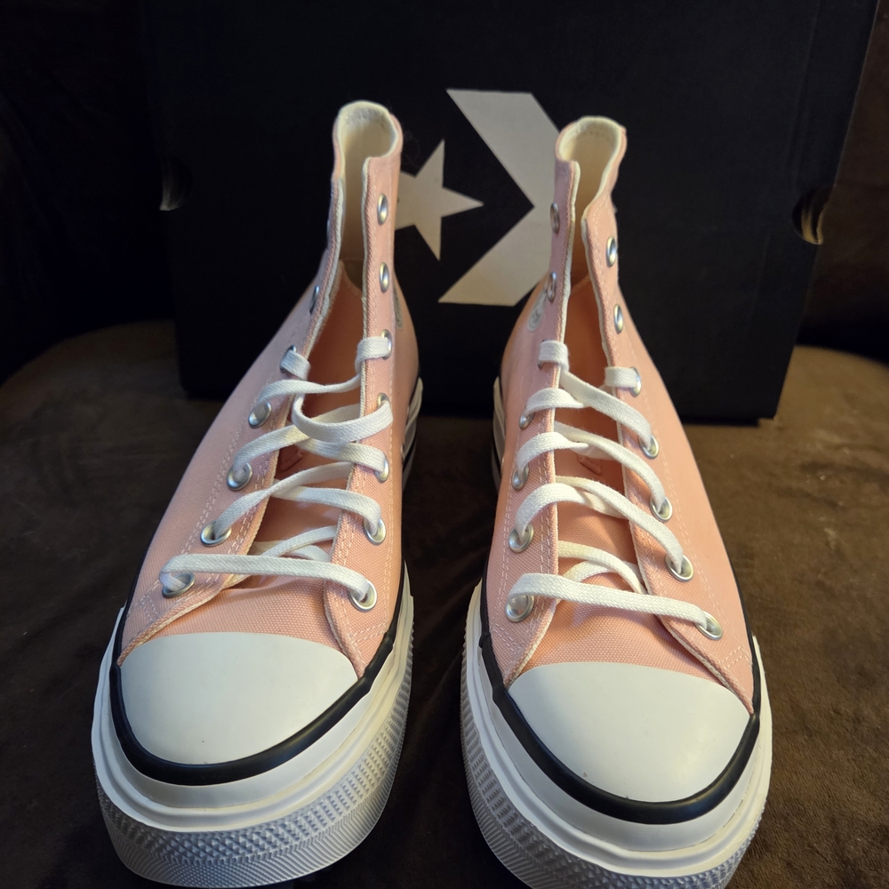 Converse Chuck Taylor All Star Lift Double Stack Pink - Wmns 9 - Picture 3 of 3